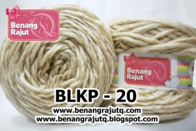benang rajut limited BULKY POLOS - BLKP 20 (KREM)