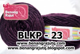 benang rajut limited BULKY POLOS - BLKP 23 (UNGU)