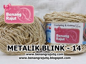 METALIK BLINK - 14 (KREM KEKUNINGAN TUA)