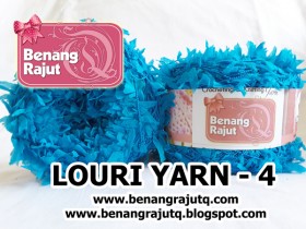 LOURI YARN - 4 (BIRU)