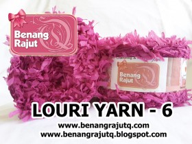 benang rajut limited LOURI YARN - 6 (MAGENTA)