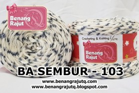 benang rajut wearable BA SEMBUR 103 - BENANG ARKILIK / BENANG PITA 103