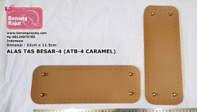 ALAS TAS BESAR- 04 (CARAMEL) - 32cm x 11.5cm