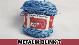 METALIK BLINK - 7 (BIRU NAVY MUDA)