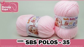 Benang Rajut Soft Baby Sutra POLOS - 35