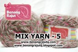 benang rajut limited MIX FANCY YARN - 5