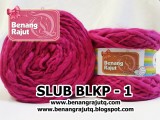 benang rajut limited SLUB BLKP - 1 (HOT PINK)