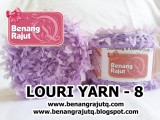 benang rajut limited LOURI YARN - 8 (UNGU MUDA)