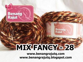 benang rajut limited MIX FANCY YARN - 28