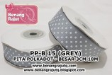 aksesoris Pita PP-B 15 (GREY)