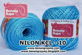 benang rajut - NILON KCL - 10 (BLUE)