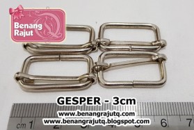 RING BESI GESPER - 3 cm