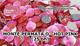 MONTE 050 PERMATA O - HOT PINK (25 BH)