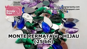 MONTE 054 PERMATA V - HIJAU (25 bh)