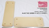 ALAS TAS JUMBO - 03 (IVORY) - 38.5cm x 13cm
