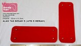 ALAS TAS BESAR- 09 (RED) - 32cm x 11.5cm