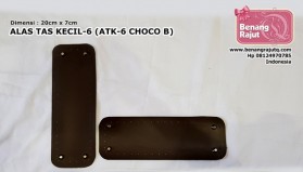 ALAS TAS KECIL-6 (ATK-6 CHOCO B) 20cm x 7cm