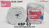 benang rajut katun bigply polos KBP 63 - BLUE LIGHT