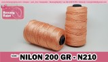 benang rajut NILON CONES - N210 SALEM