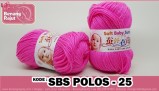 Benang Rajut Soft Baby Sutra POLOS - 25