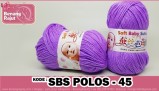Benang Rajut Soft Baby Sutra POLOS - 45